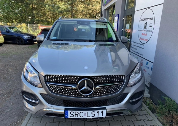 Mercedes-Benz GLE cena 109900 przebieg: 174000, rok produkcji 2016 z Będzin małe 497